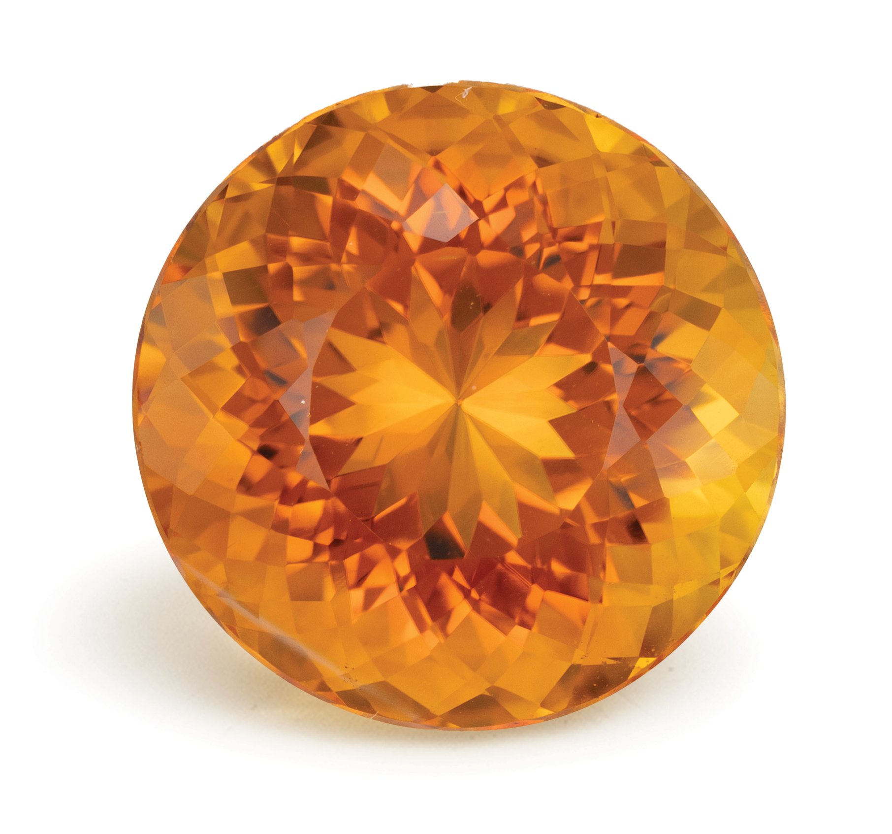ROUND 15.86ct Natural Citrine