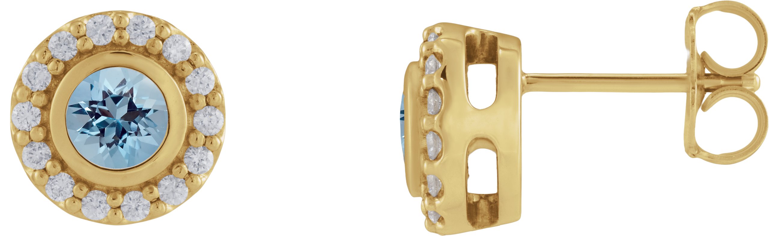 14k Yellow Gold