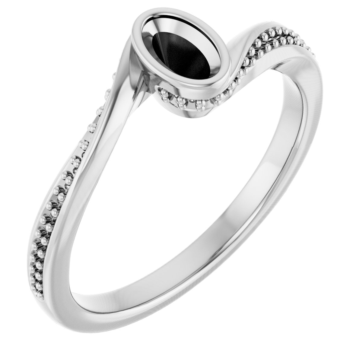 14k White Gold