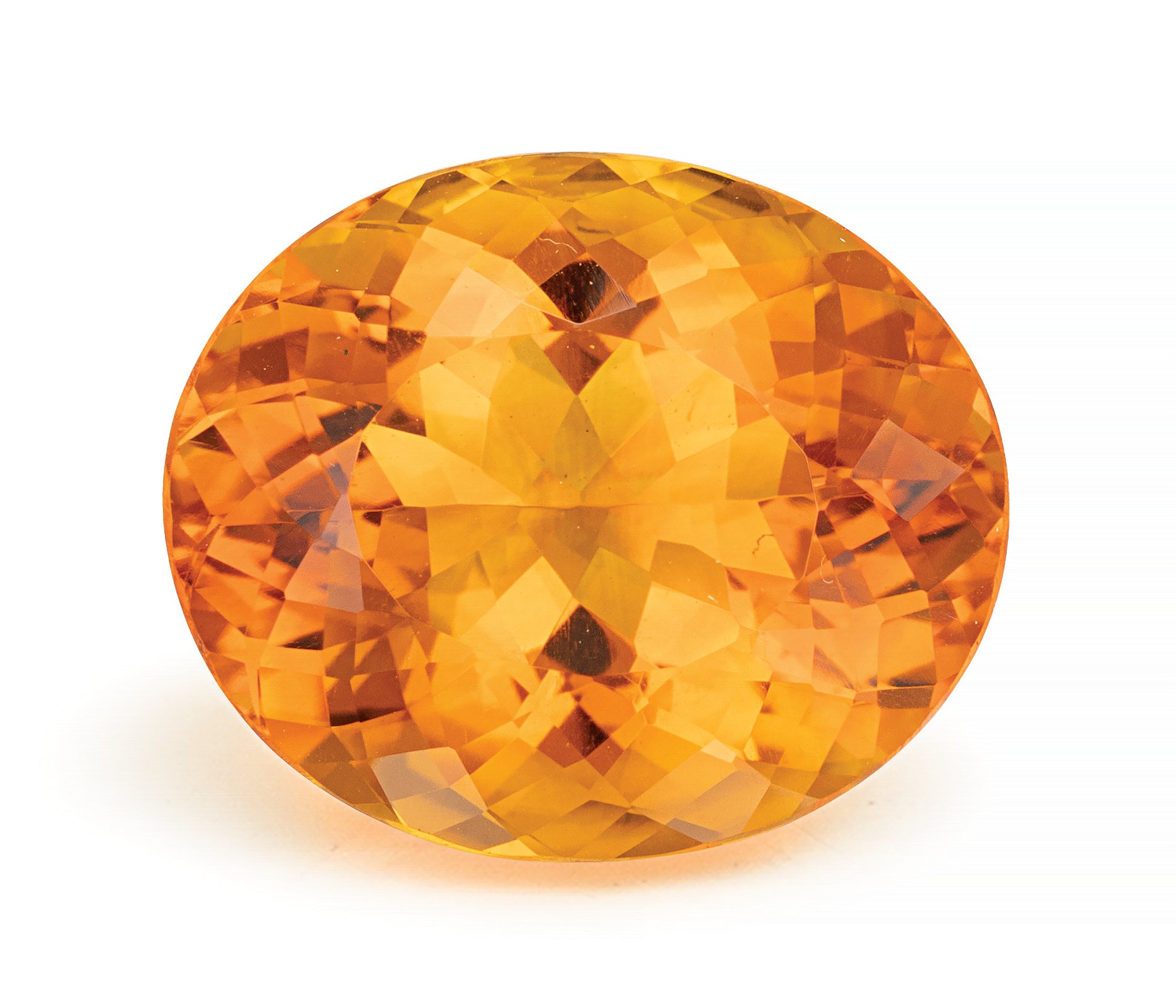 OVAL 12.60ct Natural Citrine 