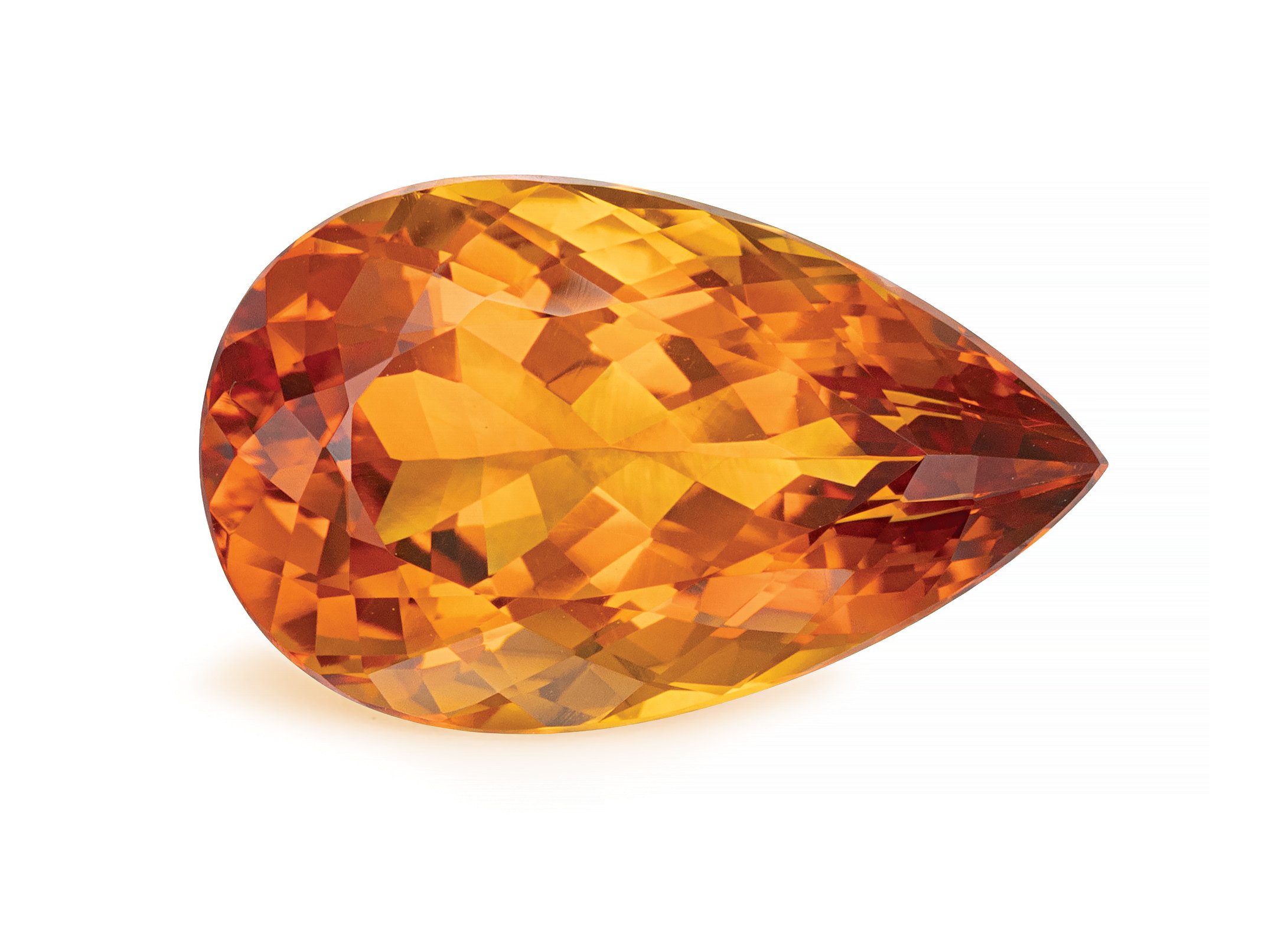 PEAR 10.99ct Natural Citrine 