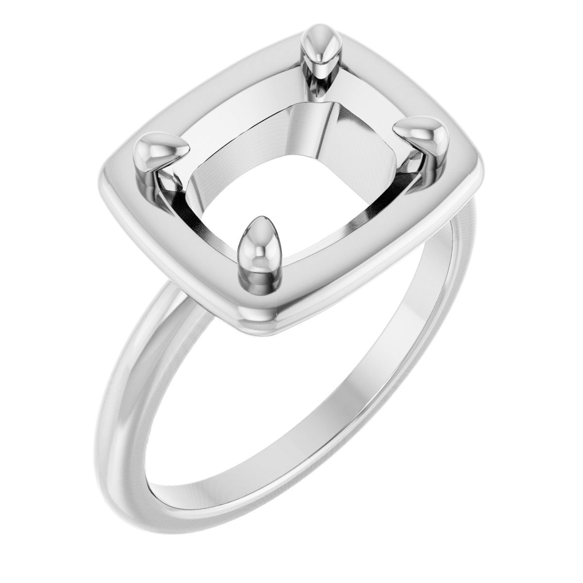 Claw-Prong Bezel-Style Solitaire Ring