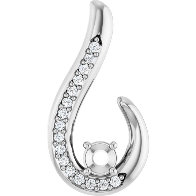 14k White Gold