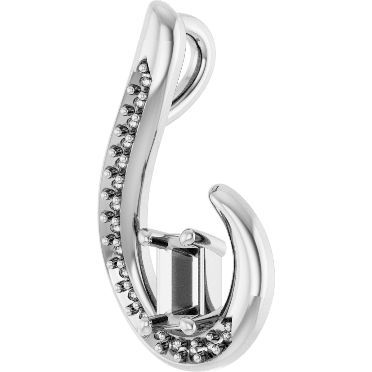 3.75 mm Round Pendant Mounting view 2