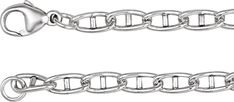 Sterling Silver 2.44 mm Diamond-Cut Cable 7