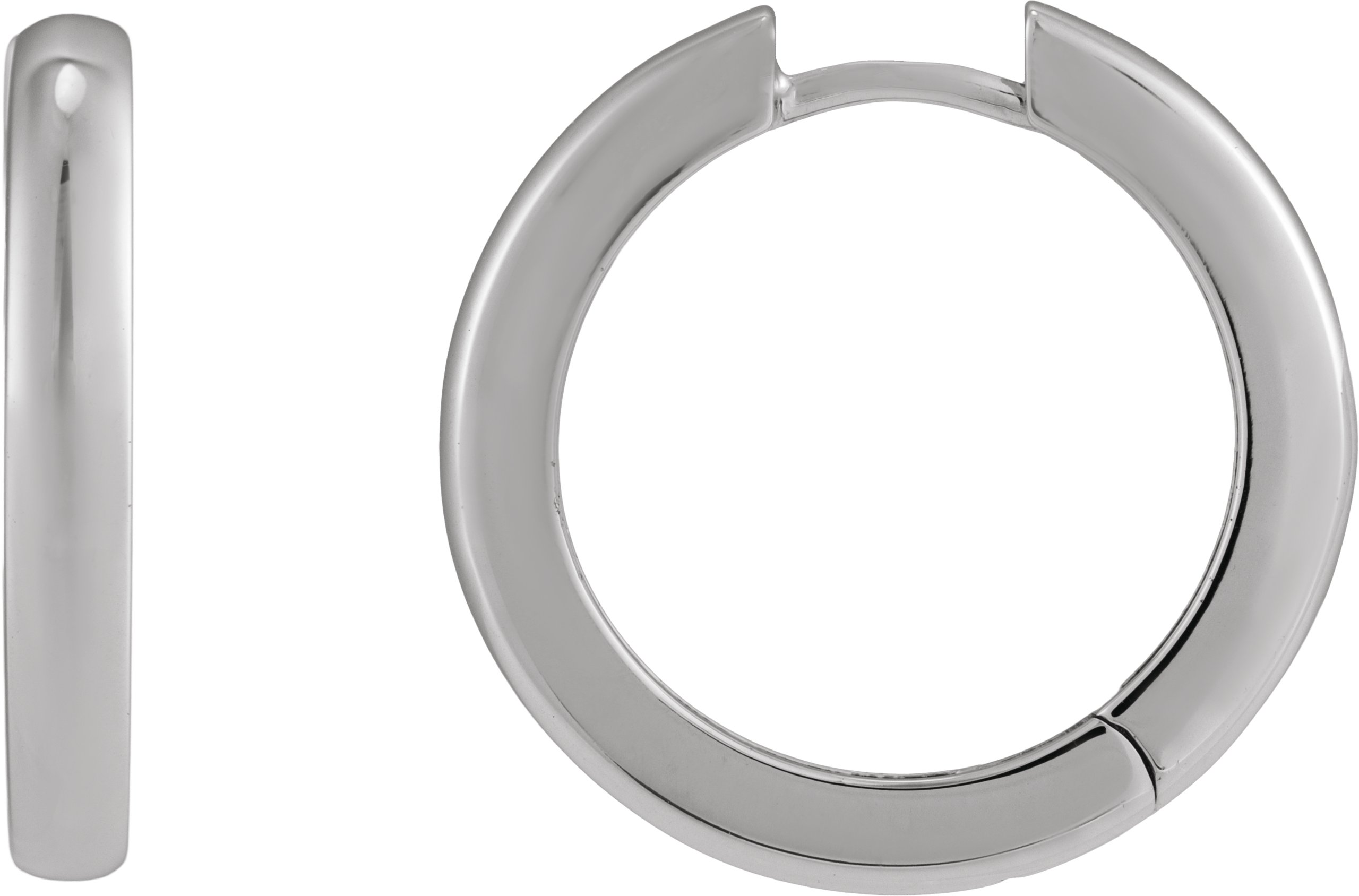 Hinged Hoop Earrings