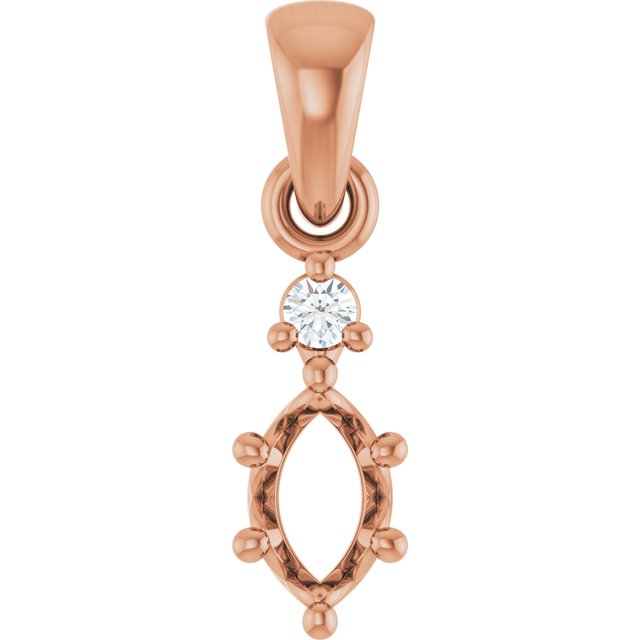 14k Rose Gold
