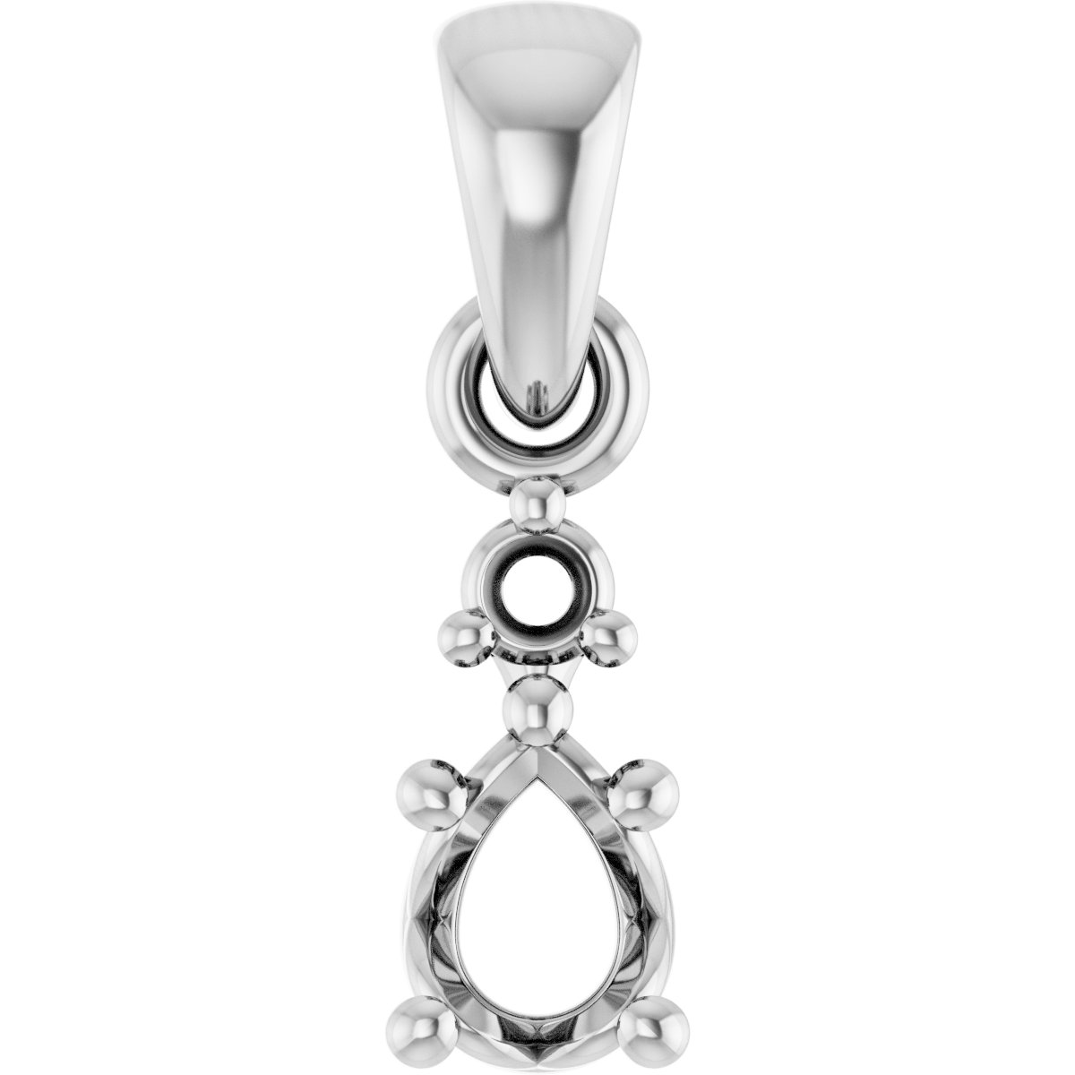 14k White Gold