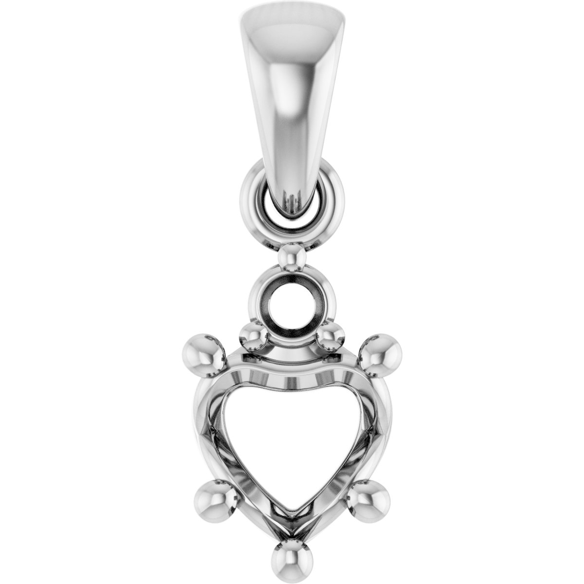 14k White Gold