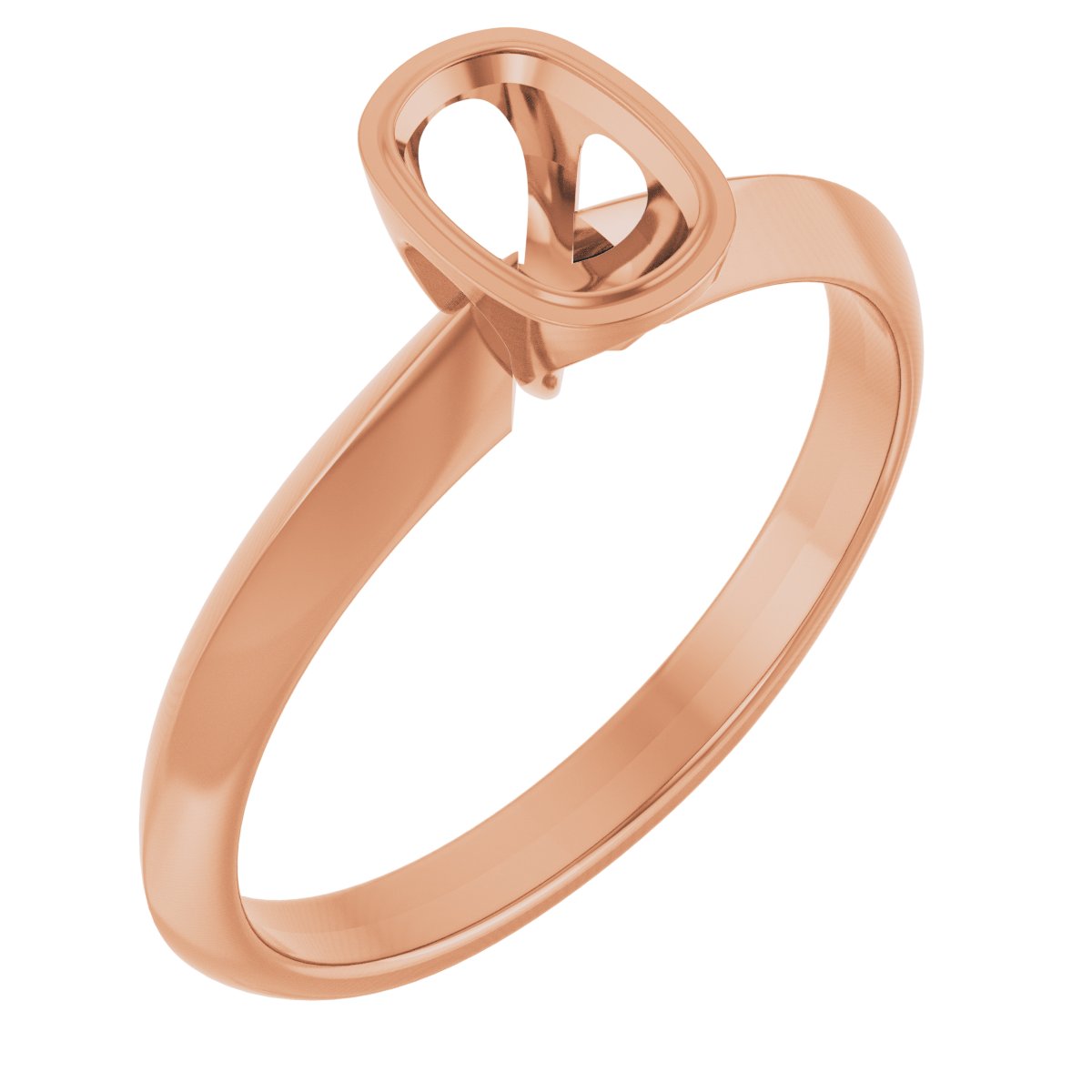 Bezel-Set Solitaire Engagement Ring