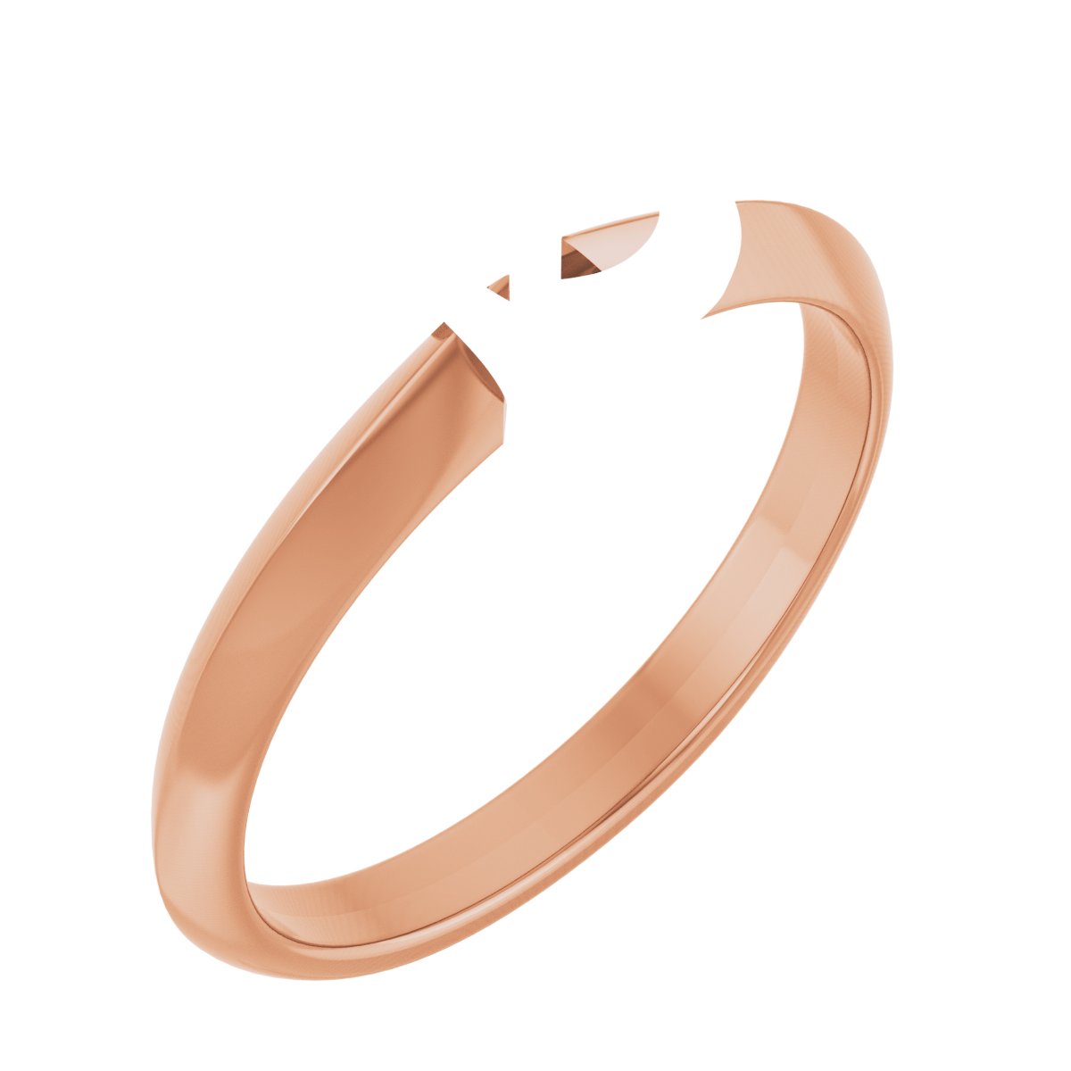 Bezel-Set Solitaire Engagement Ring