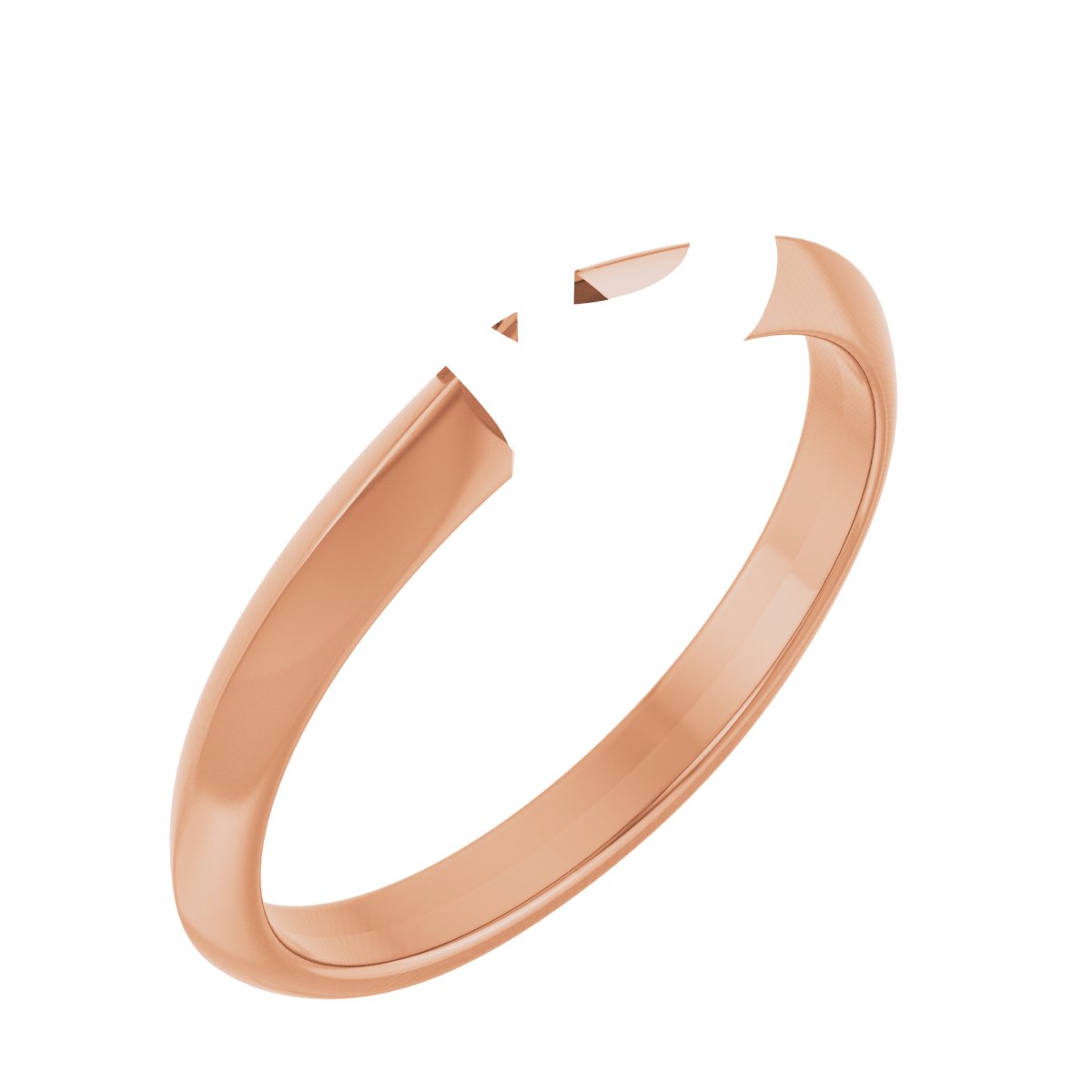 Bezel-Set Solitaire Engagement Ring