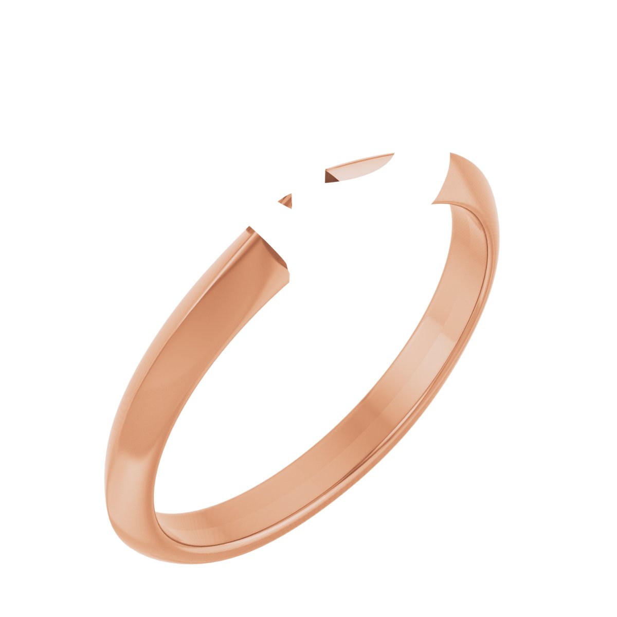 Bezel-Set Solitaire Engagement Ring