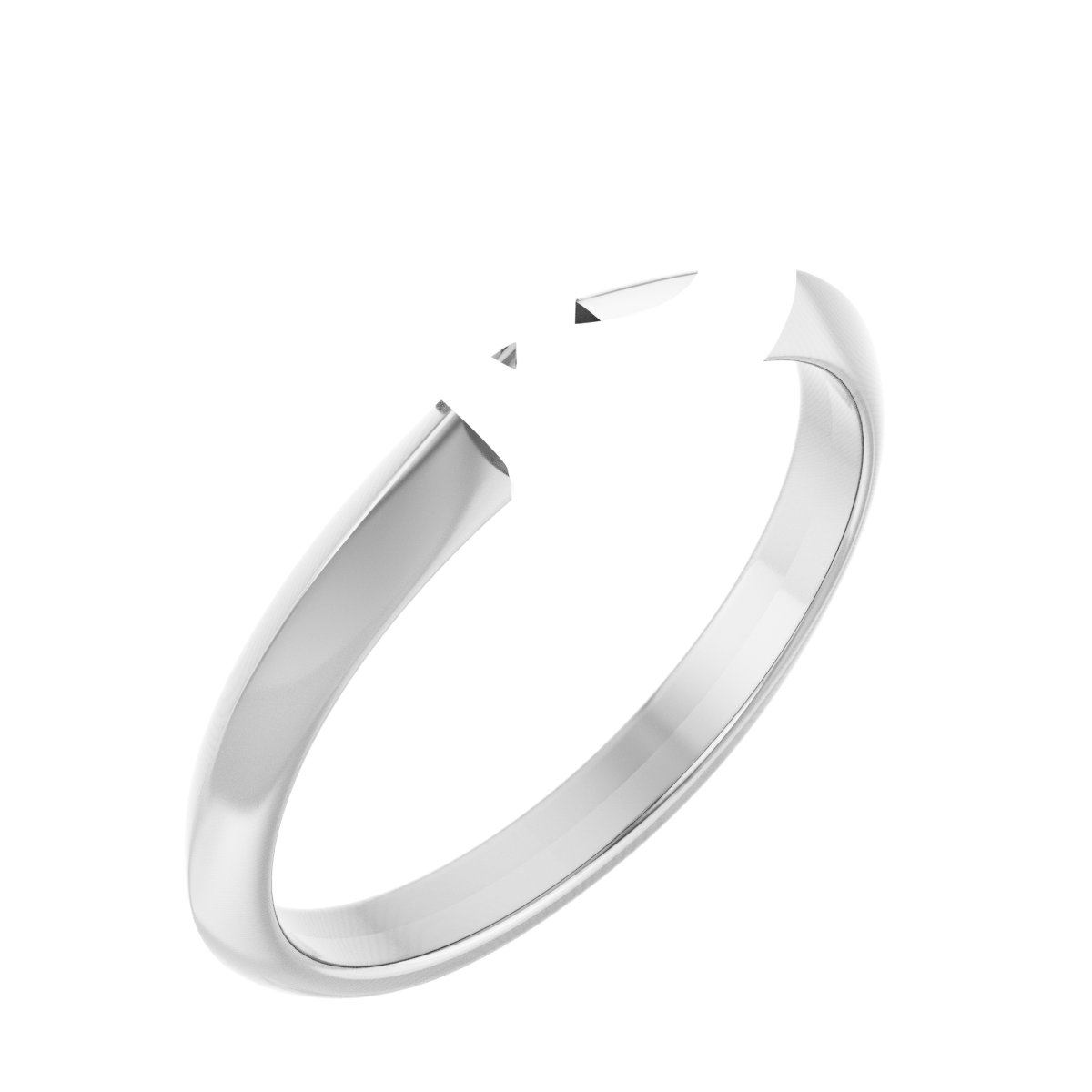 Bezel-Set Solitaire Engagement Ring