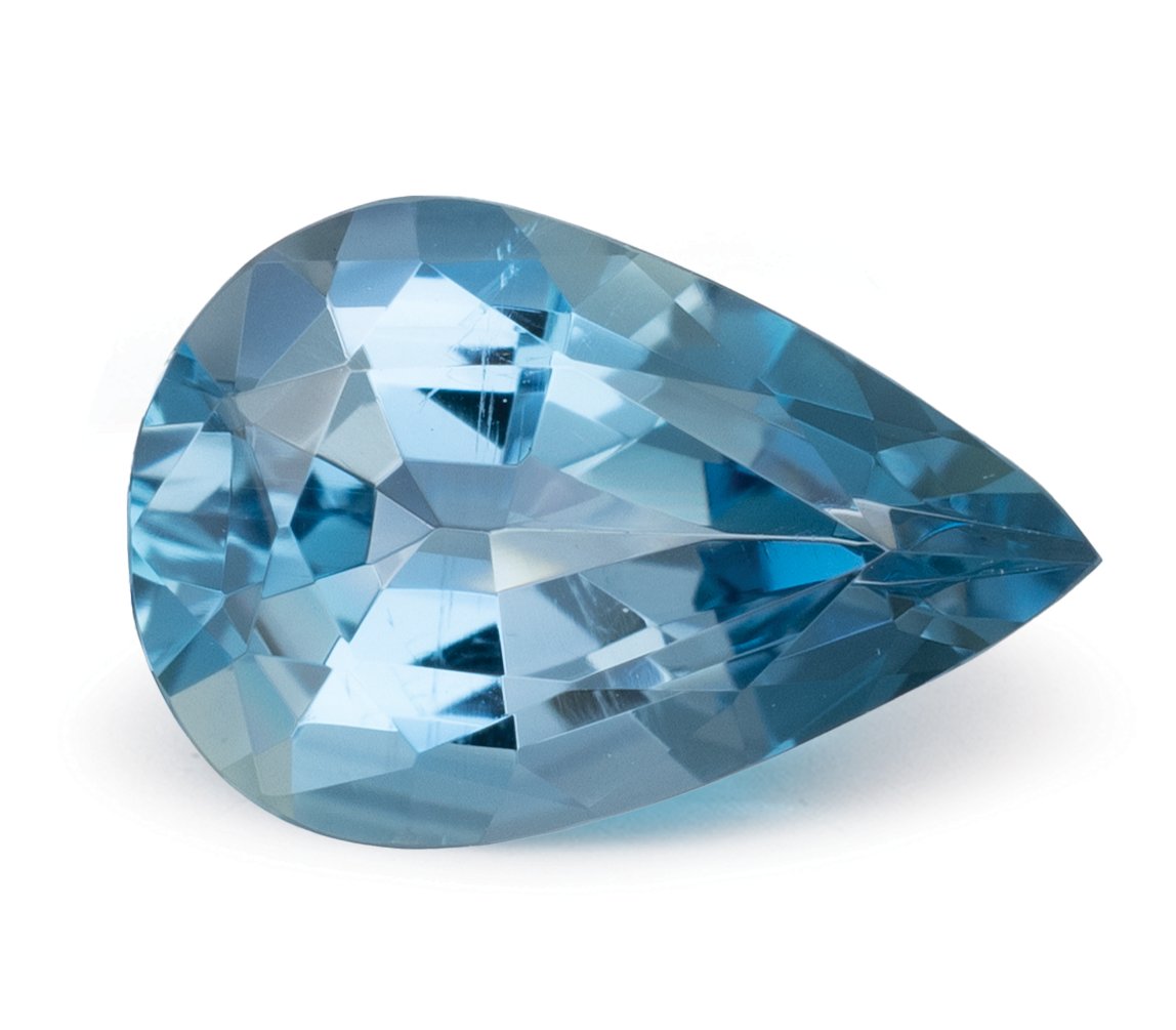 PEAR 2.37ct Natural Aquamarine