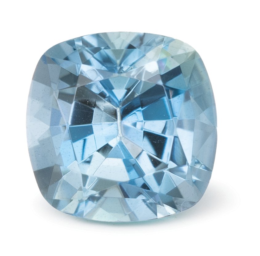CUSHION 2.04ct Natural Aquamarine 