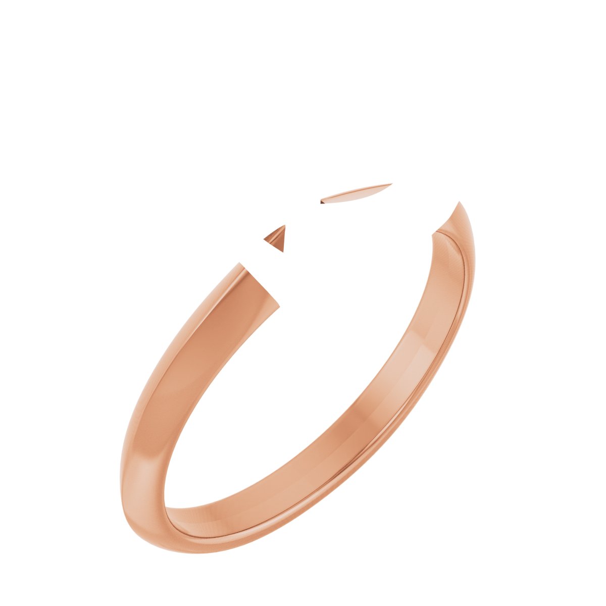 Bezel-Set Solitaire Engagement Ring