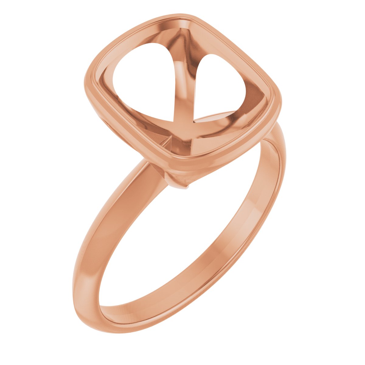 Bezel-Set Solitaire Engagement Ring