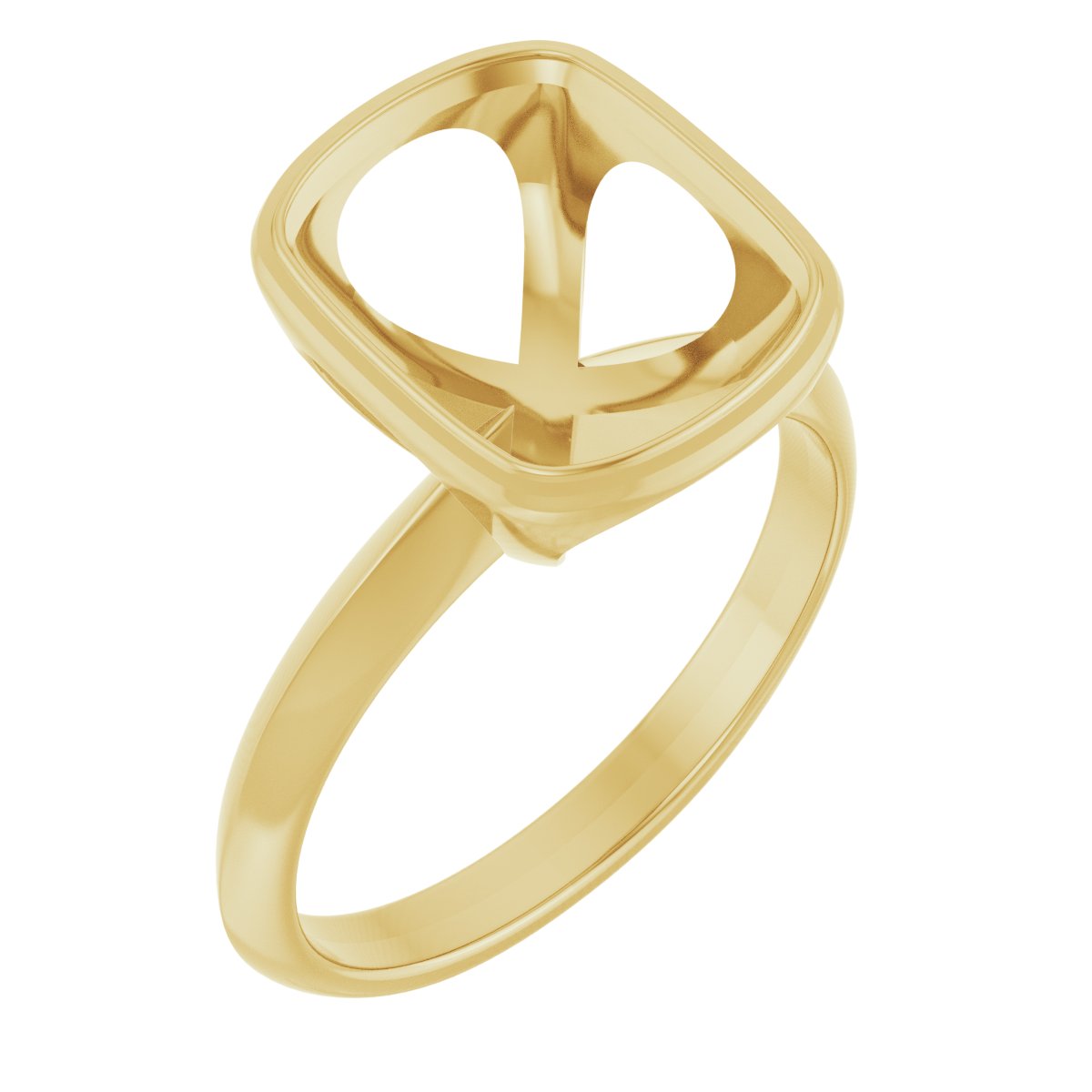 Bezel-Set Solitaire Engagement Ring