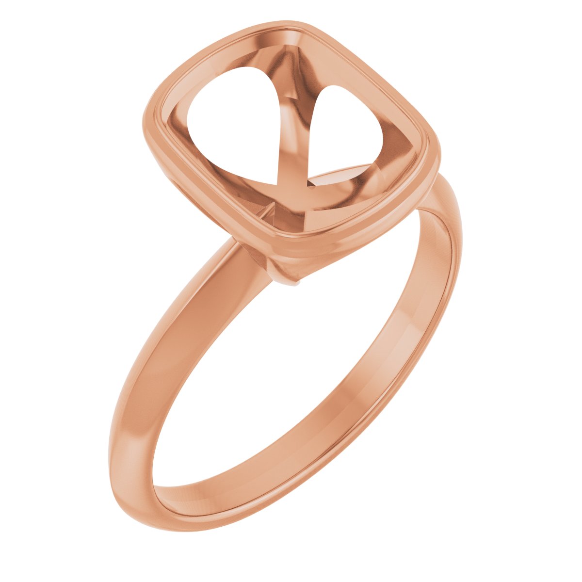 Bezel-Set Solitaire Engagement Ring