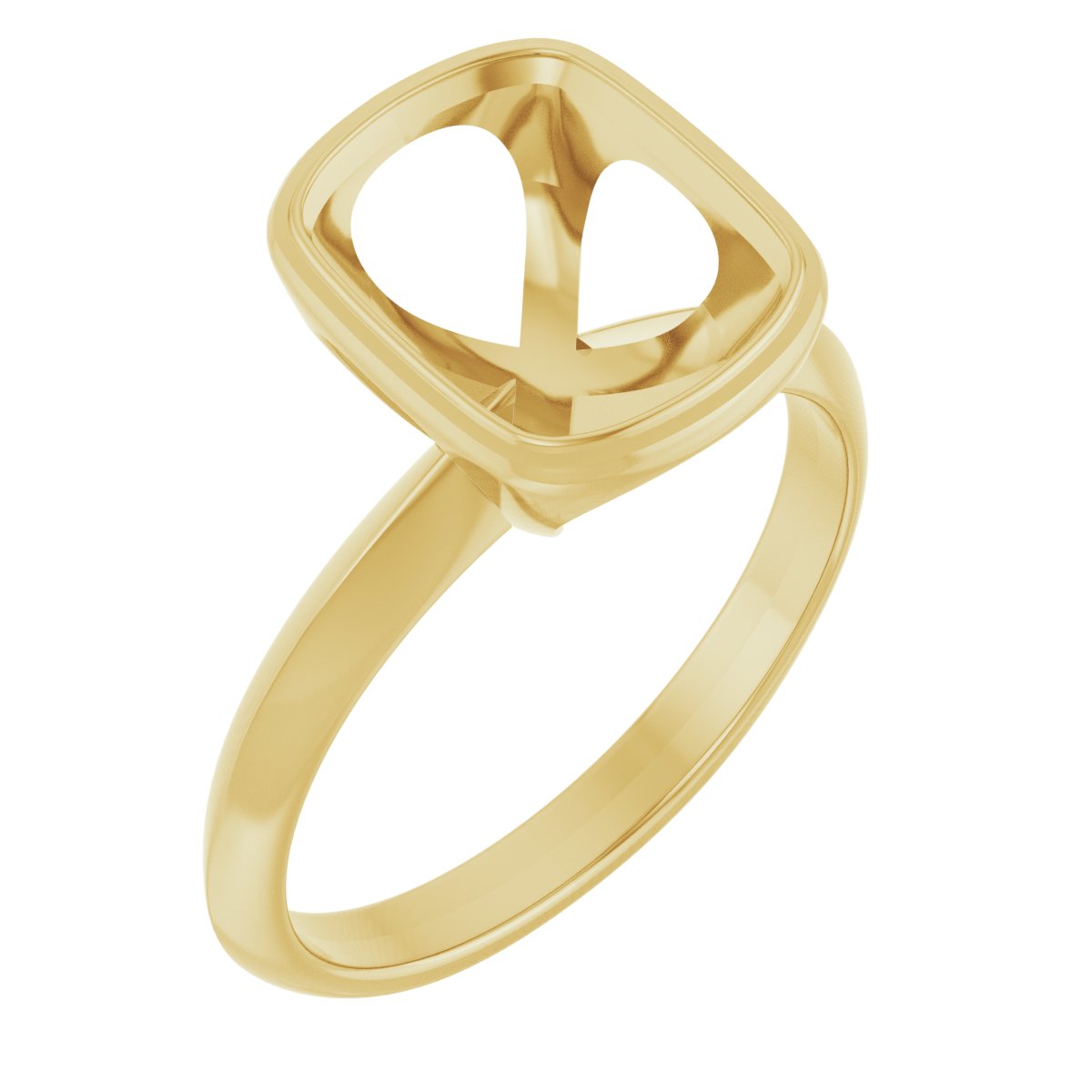 Bezel-Set Solitaire Engagement Ring