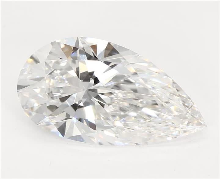 2.09 CT Pear Lab-Grown Diamond Surrey Vancouver Canada Langley Burnaby Richmond