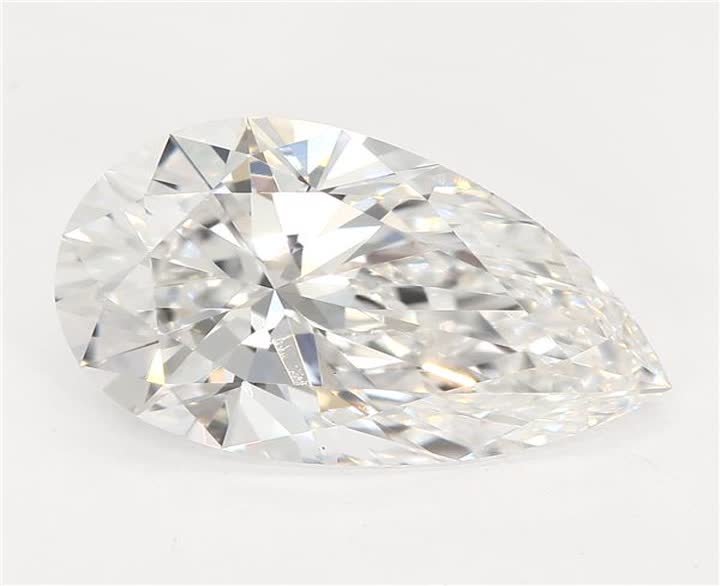 2.08 CT Pear Lab-Grown Diamond Surrey Vancouver Canada Langley Burnaby Richmond
