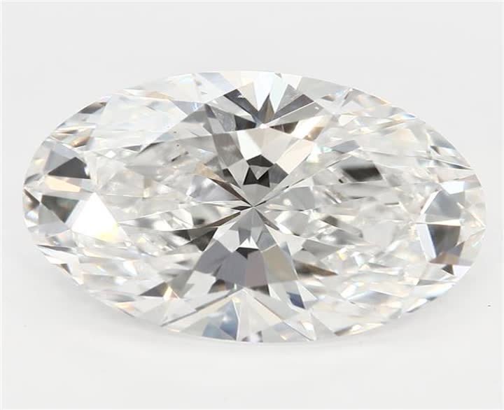 2.58 CT Oval Lab-Grown Diamond Surrey Vancouver Canada Langley Burnaby Richmond