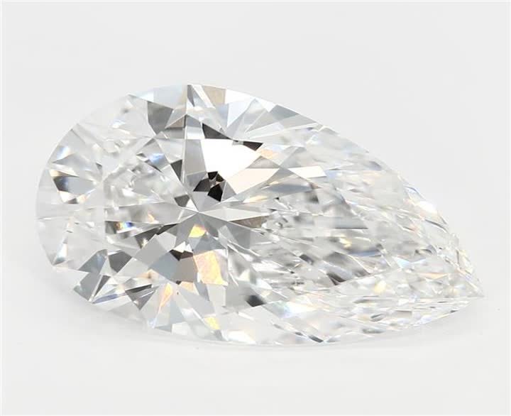 2.05 CT Pear Lab-Grown Diamond Surrey Vancouver Canada Langley Burnaby Richmond