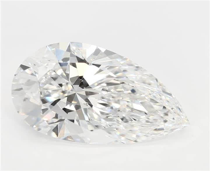 2.08 CT Pear Lab-Grown Diamond Surrey Vancouver Canada Langley Burnaby Richmond
