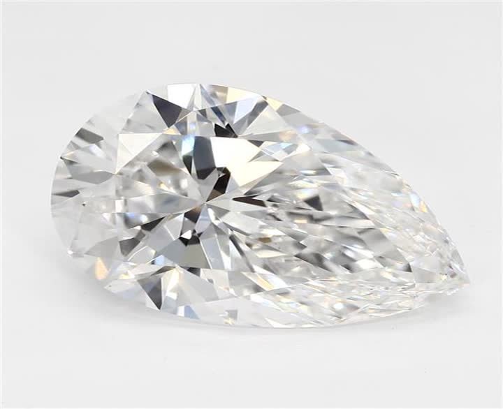 2.03 CT Pear Lab-Grown Diamond Surrey Vancouver Canada Langley Burnaby Richmond
