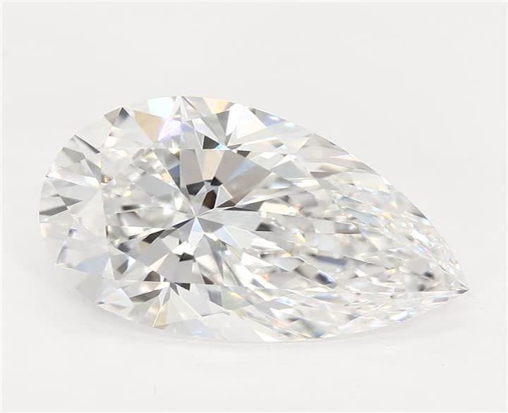2.05 CT Pear Lab-Grown Diamond Surrey Vancouver Canada Langley Burnaby Richmond
