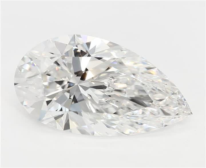 2.07 CT Pear Lab-Grown Diamond Surrey Vancouver Canada Langley Burnaby Richmond