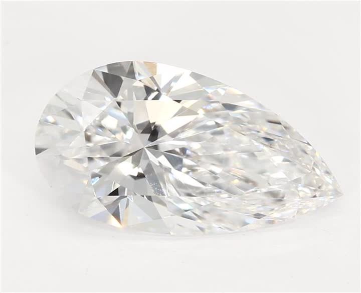 2.08 CT Pear Lab-Grown Diamond Surrey Vancouver Canada Langley Burnaby Richmond