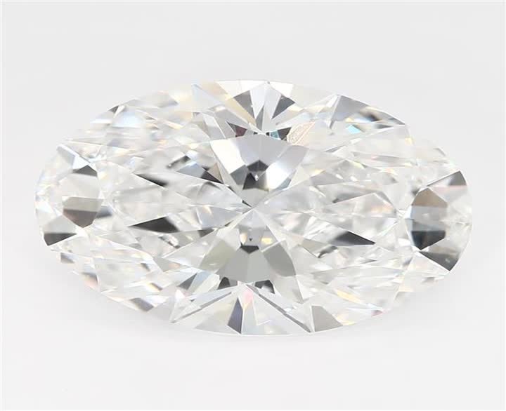 3.1 CT Oval Lab-Grown Diamond Surrey Vancouver Canada Langley Burnaby Richmond