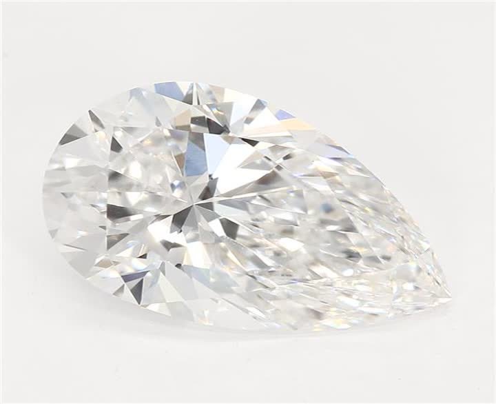 2.07 CT Pear Lab-Grown Diamond Surrey Vancouver Canada Langley Burnaby Richmond