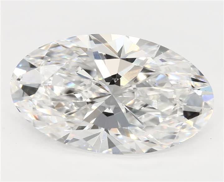 3.01 CT Oval Lab-Grown Diamond Surrey Vancouver Canada Langley Burnaby Richmond