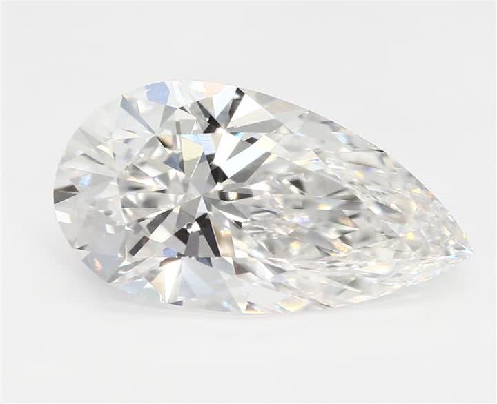 2.01 CT Pear Lab-Grown Diamond Surrey Vancouver Canada Langley Burnaby Richmond