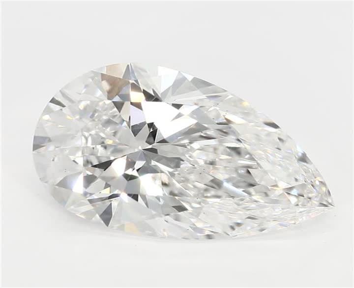 2.08 CT Pear Lab-Grown Diamond Surrey Vancouver Canada Langley Burnaby Richmond