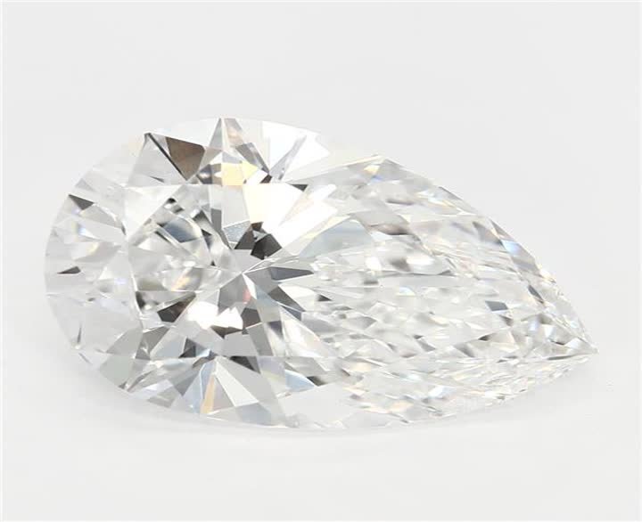 2.08 CT Pear Lab-Grown Diamond Surrey Vancouver Canada Langley Burnaby Richmond