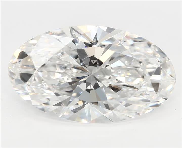 2.74 CT Oval Lab-Grown Diamond Surrey Vancouver Canada Langley Burnaby Richmond