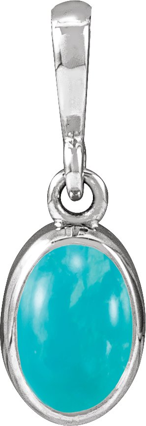 Bezel-Set Cabochon Necklace or Pendant