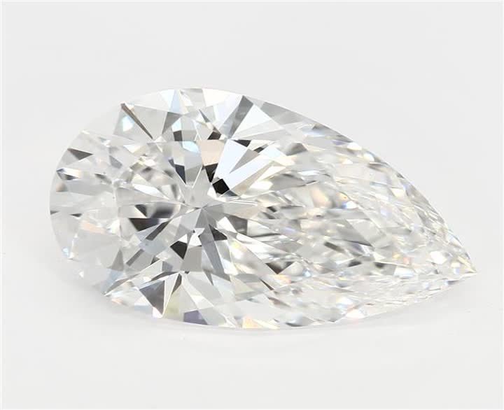 2.09 CT Pear Lab-Grown Diamond Surrey Vancouver Canada Langley Burnaby Richmond