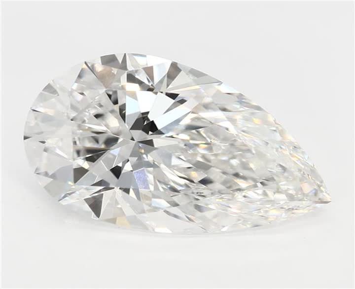 3.09 CT Pear Lab-Grown Diamond Surrey Vancouver Canada Langley Burnaby Richmond