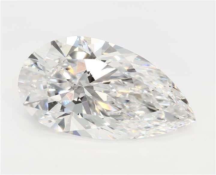 2.54 CT Pear Lab-Grown Diamond Surrey Vancouver Canada Langley Burnaby Richmond