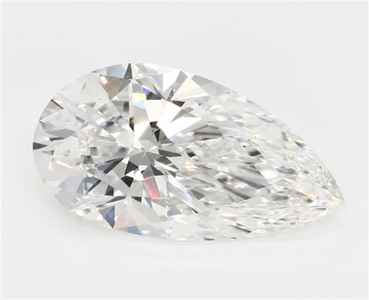 2.09 CT Pear Lab-Grown Diamond Surrey Vancouver Canada Langley Burnaby Richmond