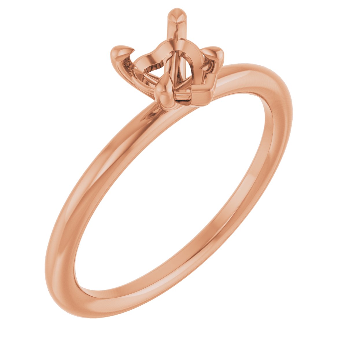 Claw-Prong Solitaire Engagement Ring