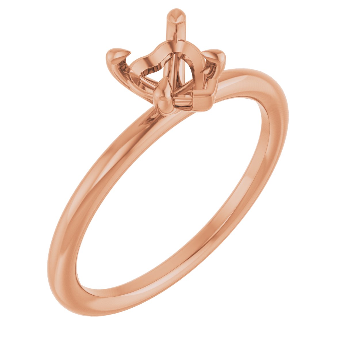 Claw-Prong Solitaire Engagement Ring