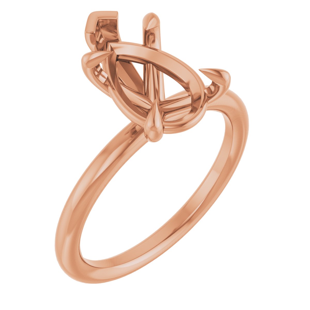 Claw-Prong Solitaire Engagement Ring