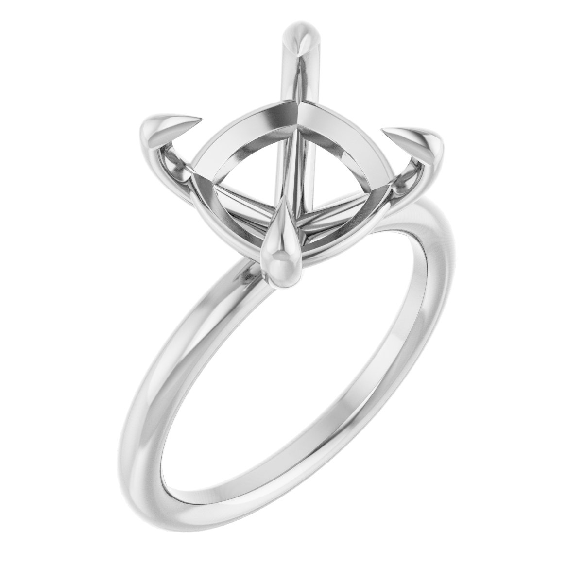 Claw-Prong Solitaire Engagement Ring